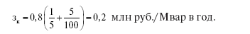 Выбор оптимальной мощности КУ в узлах сложной сети