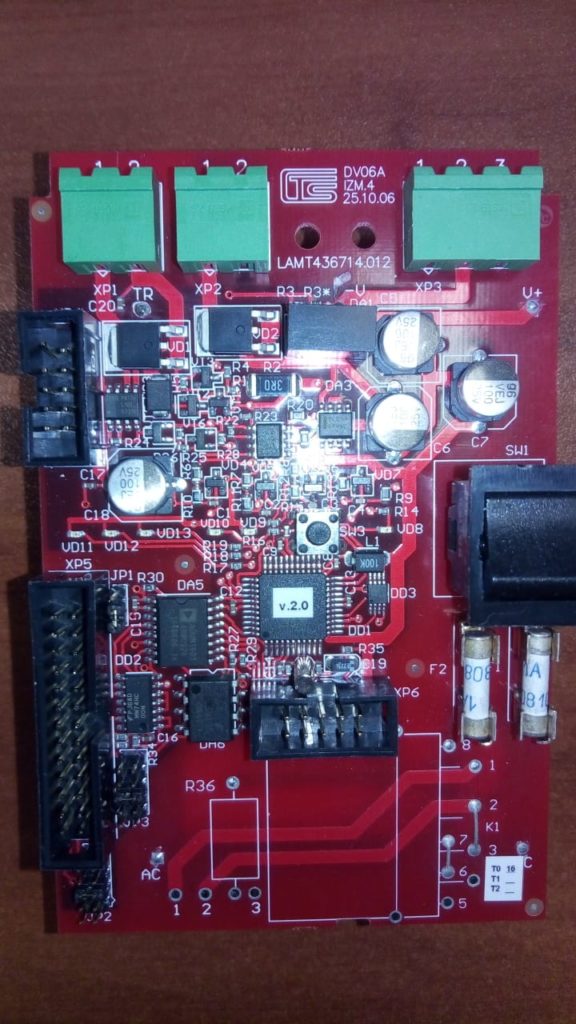 Модуль DV06A для комплекса телемеханики Телеканал М2